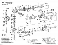 Bosch 0 601 301 010 Usw(J)77..S 3 Angle Grinder 24 V / Eu Spare Parts